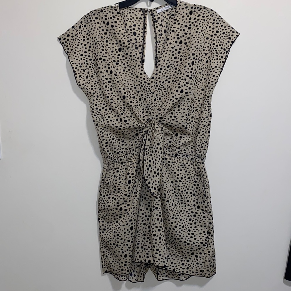 Reoria Printed Romper